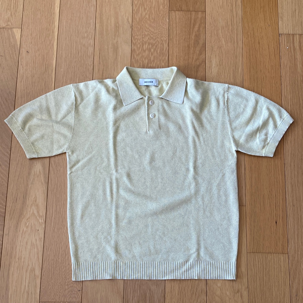 Beaker Korea Light Yellow Polo Shirt
